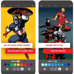 Marvel Adult Comic Coloring Book iPhone App Review