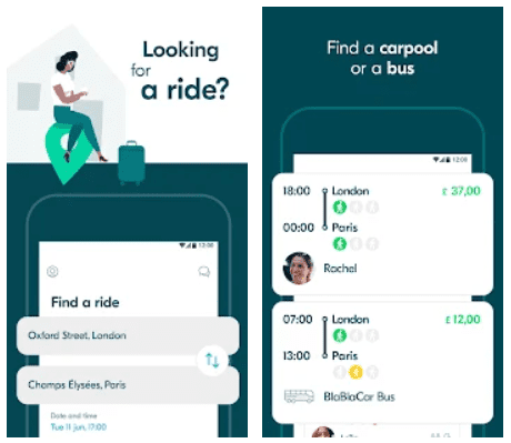 BlaBlaCar Travel by Carpool Android App