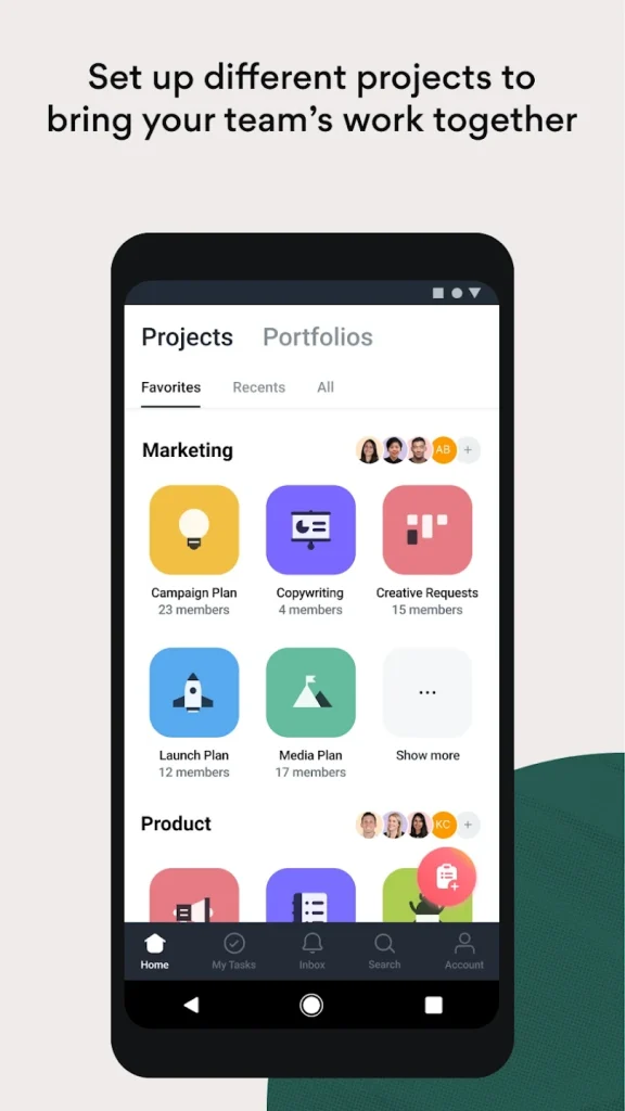 Asana Andorid App