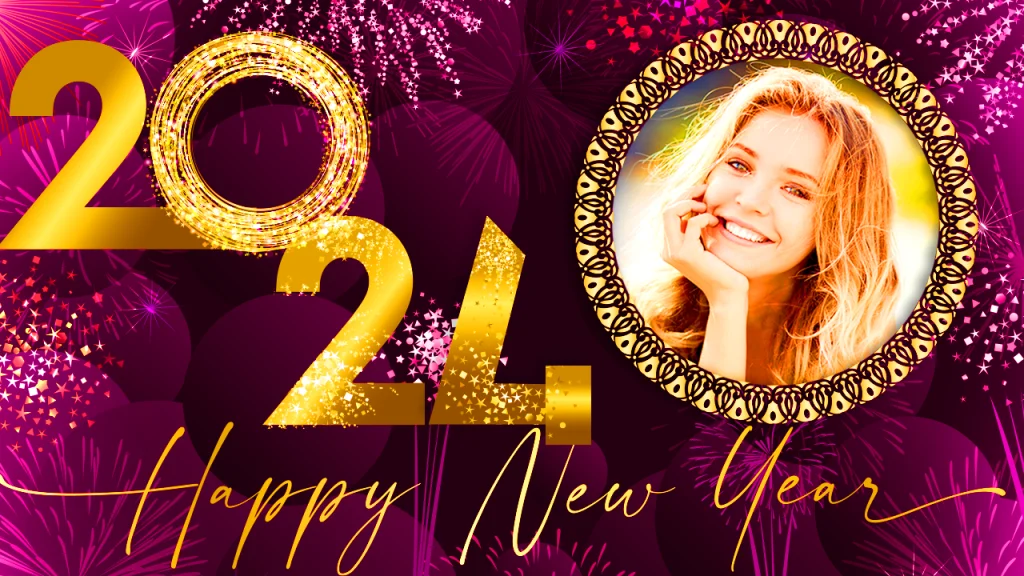 Happy New Year Photo Frame 2024 Android App Review