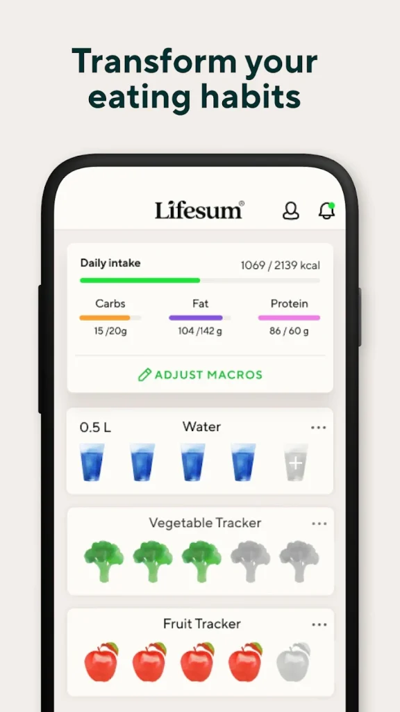 Lifesum Healthy Eating & Diet App Review