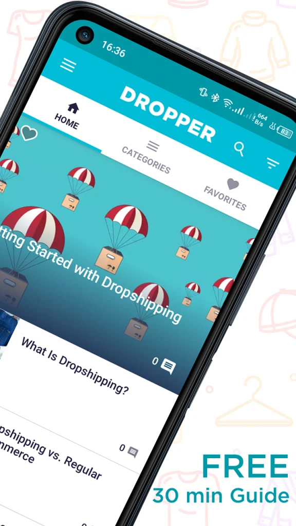 Dropshipping Business Starter Android App Review