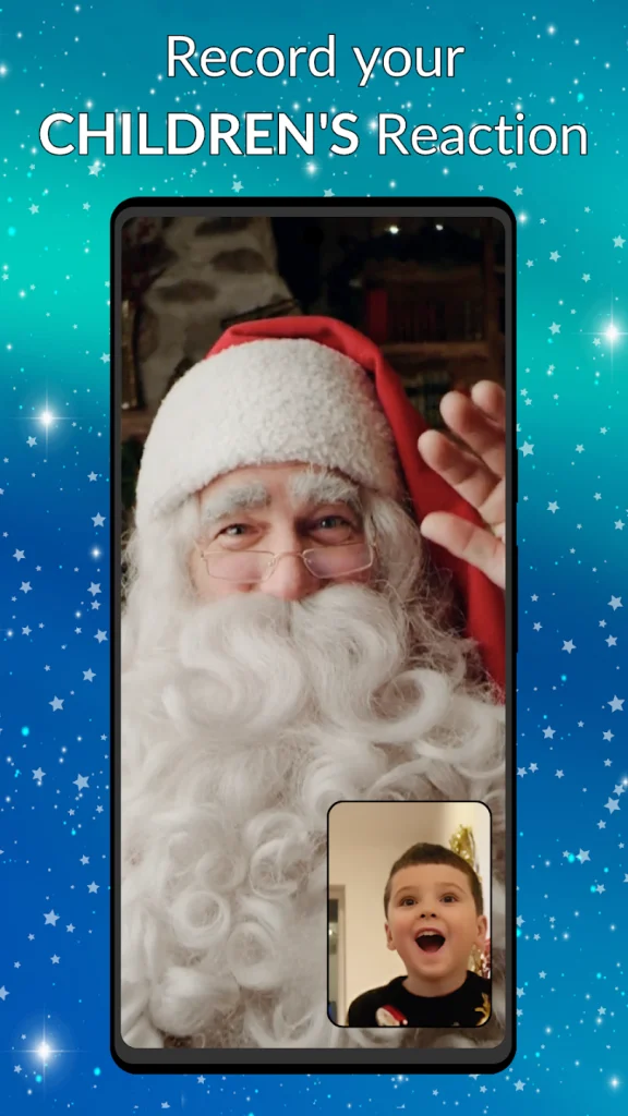 The Portable North Pole (PNP) Santa Calling Android App, developed by UGroupMedia Inc, is a magical holiday experience that allows children to receive personalized video calls and messages from Santa Claus.