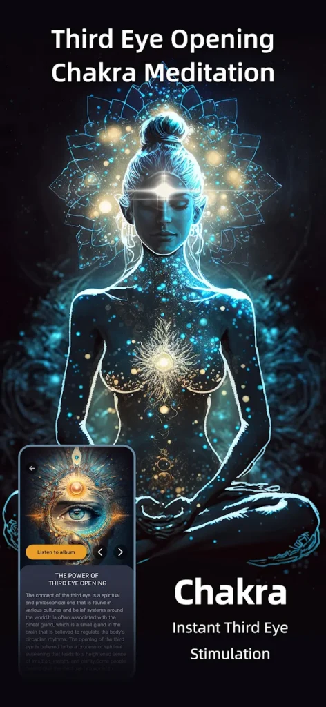 Third Eye Opening Chakra Reiki Android App
